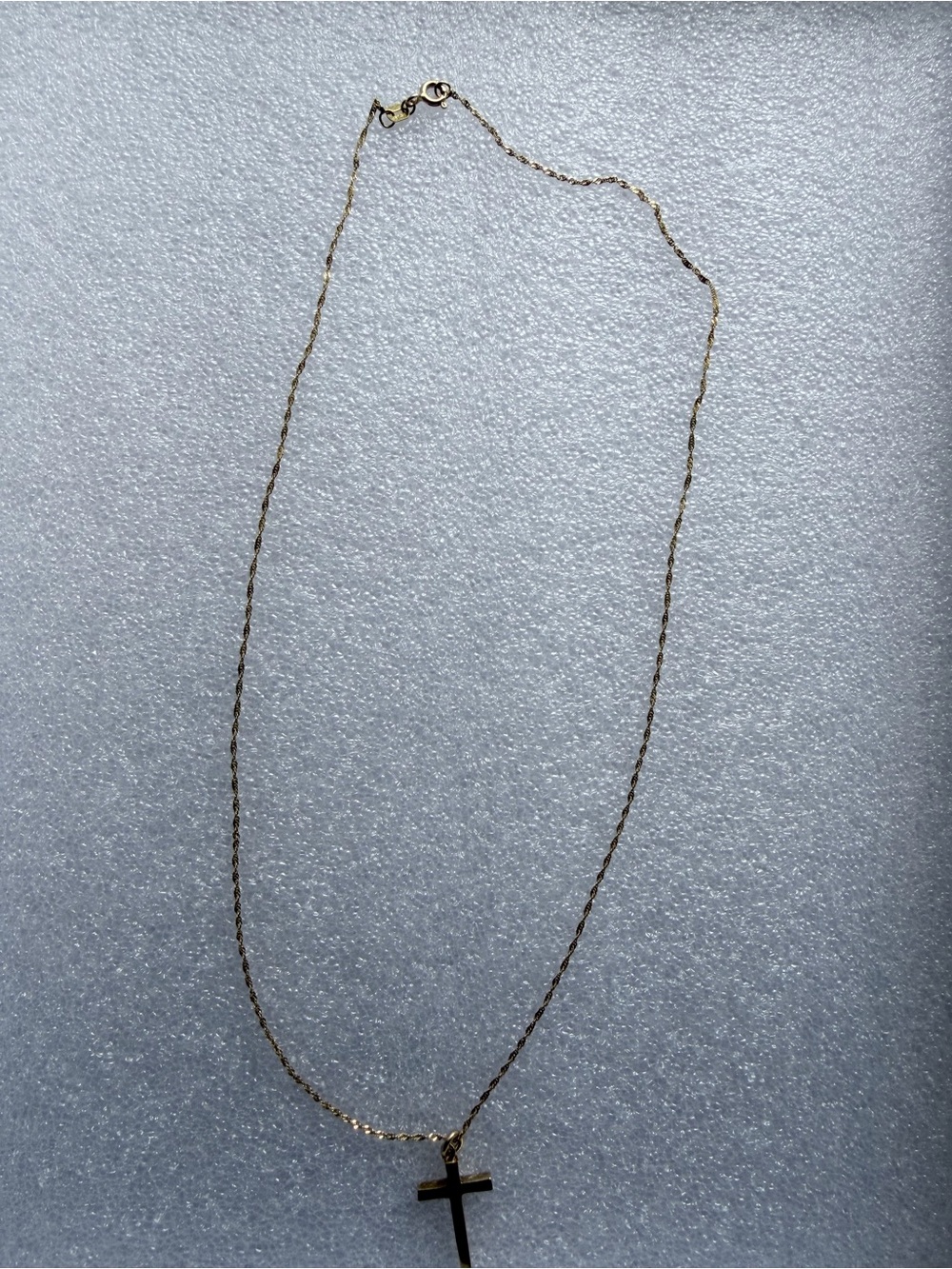 Gold Cross Pendant Necklace - Classic Women’s Jewelry